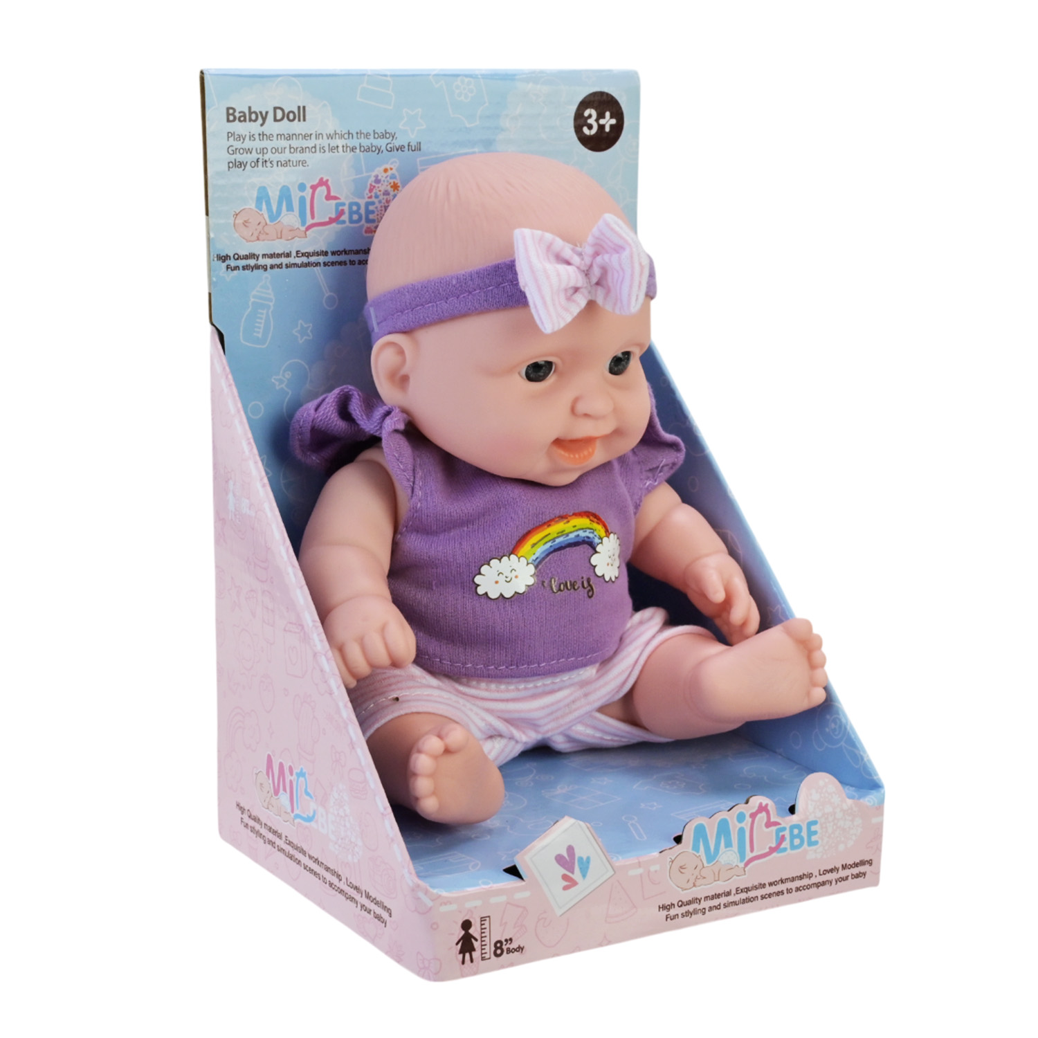 Пупс арт. 801-11/12 (144шт/2) мікс 2 колори короб. 13*11*19см