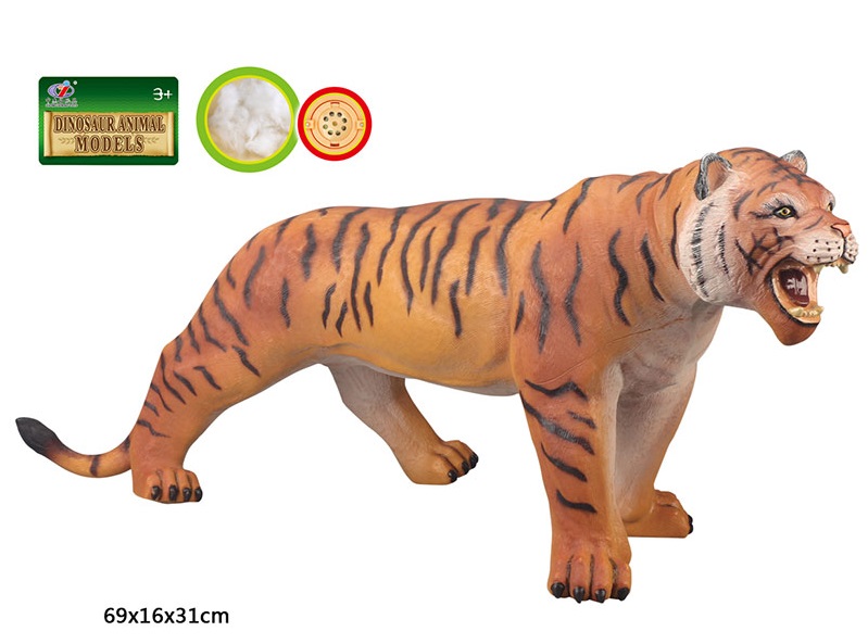 Тварини Q9899-547A (8шт/2)Тигр,звук,в пакеті 69*16*31см