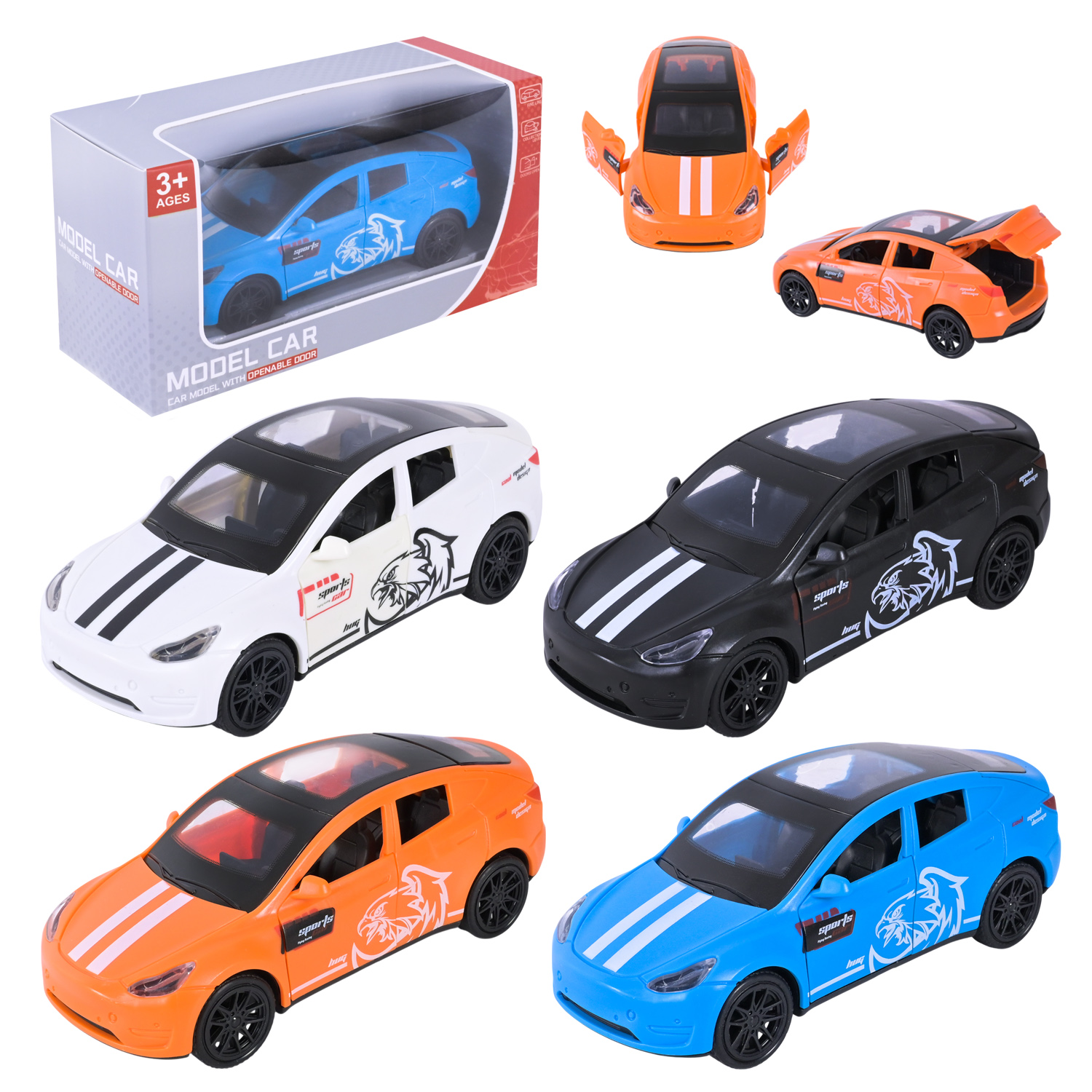 Машина інерц. арт. 666-2 (240шт/2) 4кольра,  короб. 16,5*6,5*8,5см