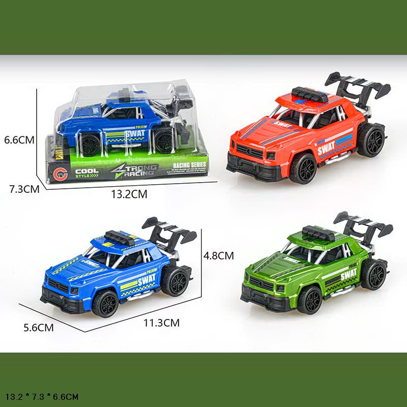 Машина  арт. 9814-3F (240шт/2) 3 кольори слюди 13,2*7,3*6,6см