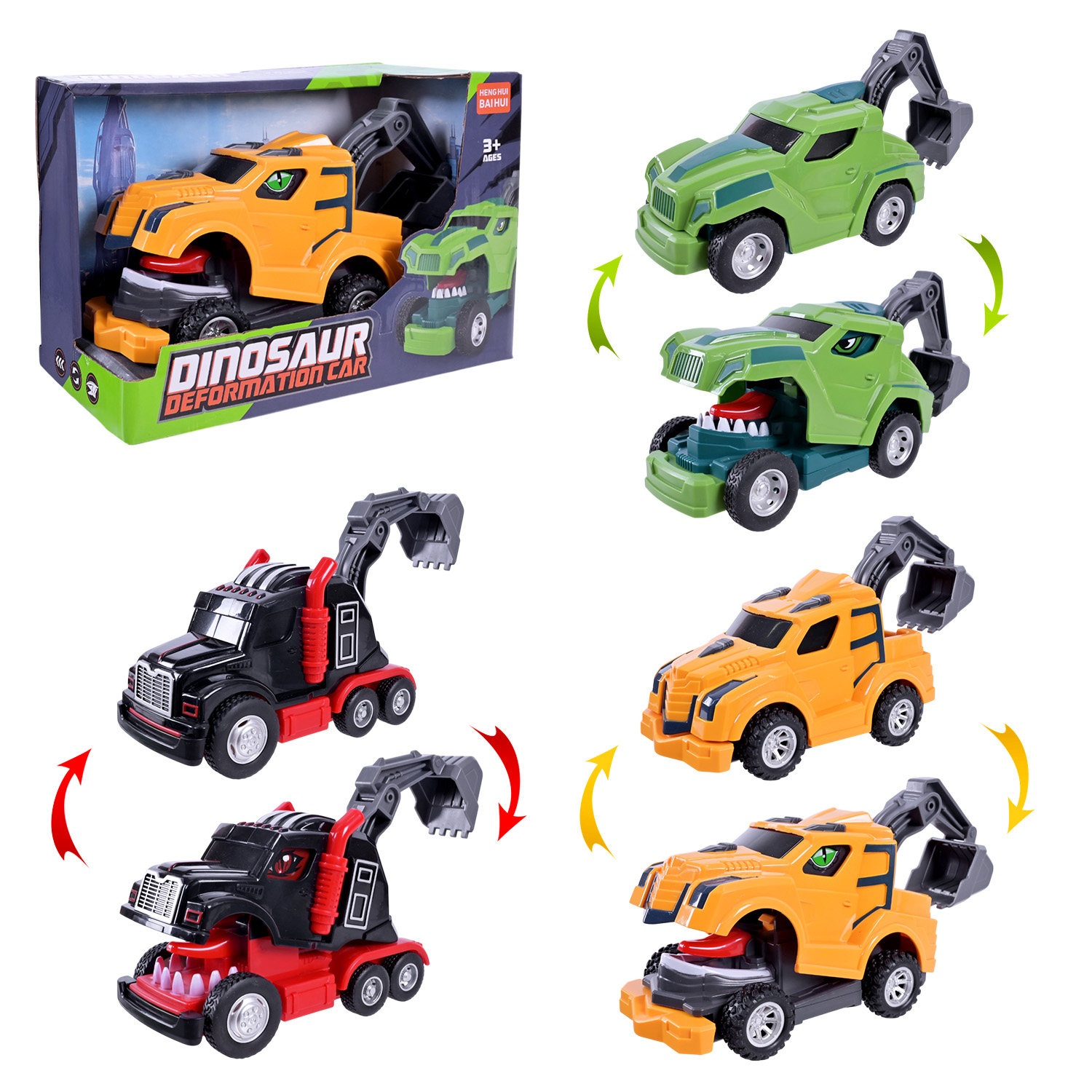 Машина арт. BH001 (96шт/2) 3вида, короб. 21*10*13,5см