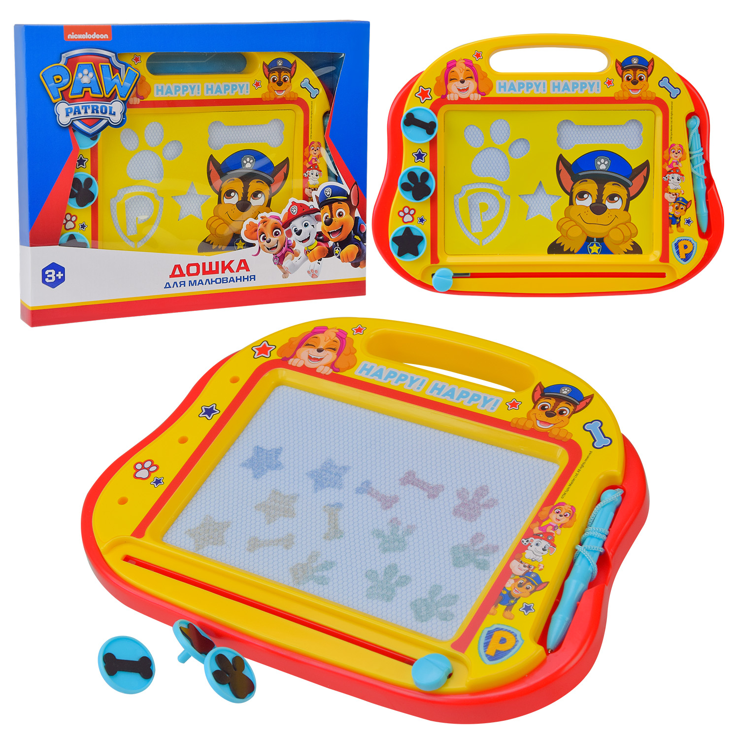 Магнітна дошка Paw Patrol арт. PP-82106 (12шт/2) кольорова  короб. 33*26*3,5 см