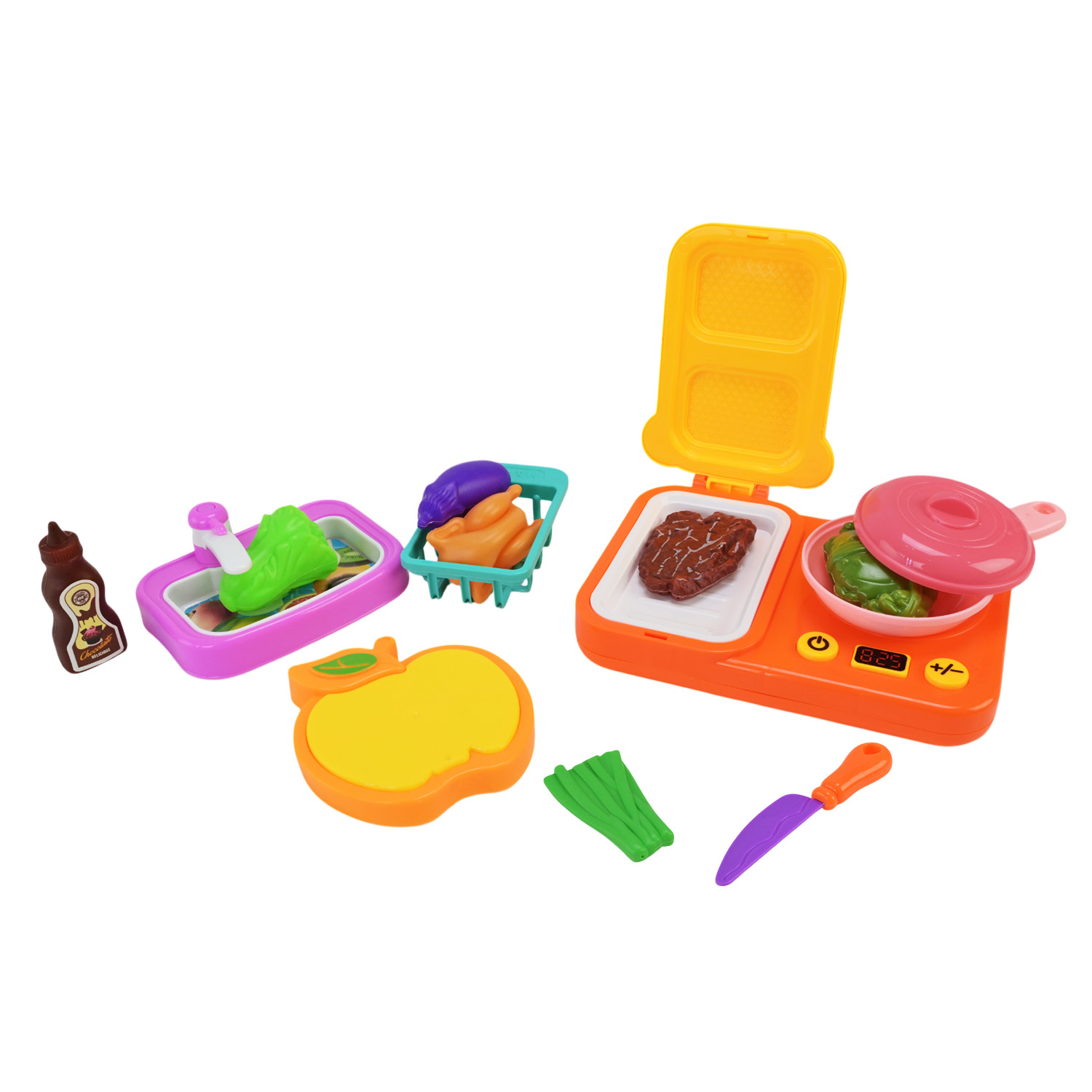 Кухня арт. 345-17B (48шт/2) плита, мийка, продукти короб. 42*28*6