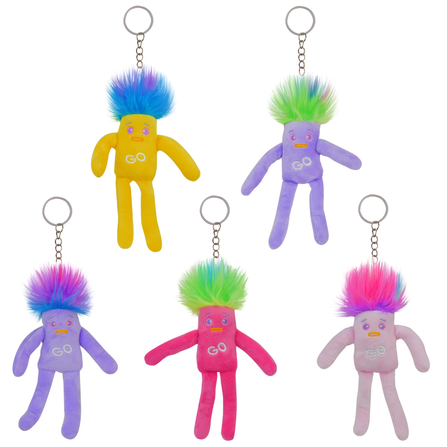 М'яка іграшка арт. K6003 (600шт) сосиска 20см мікс кольорів