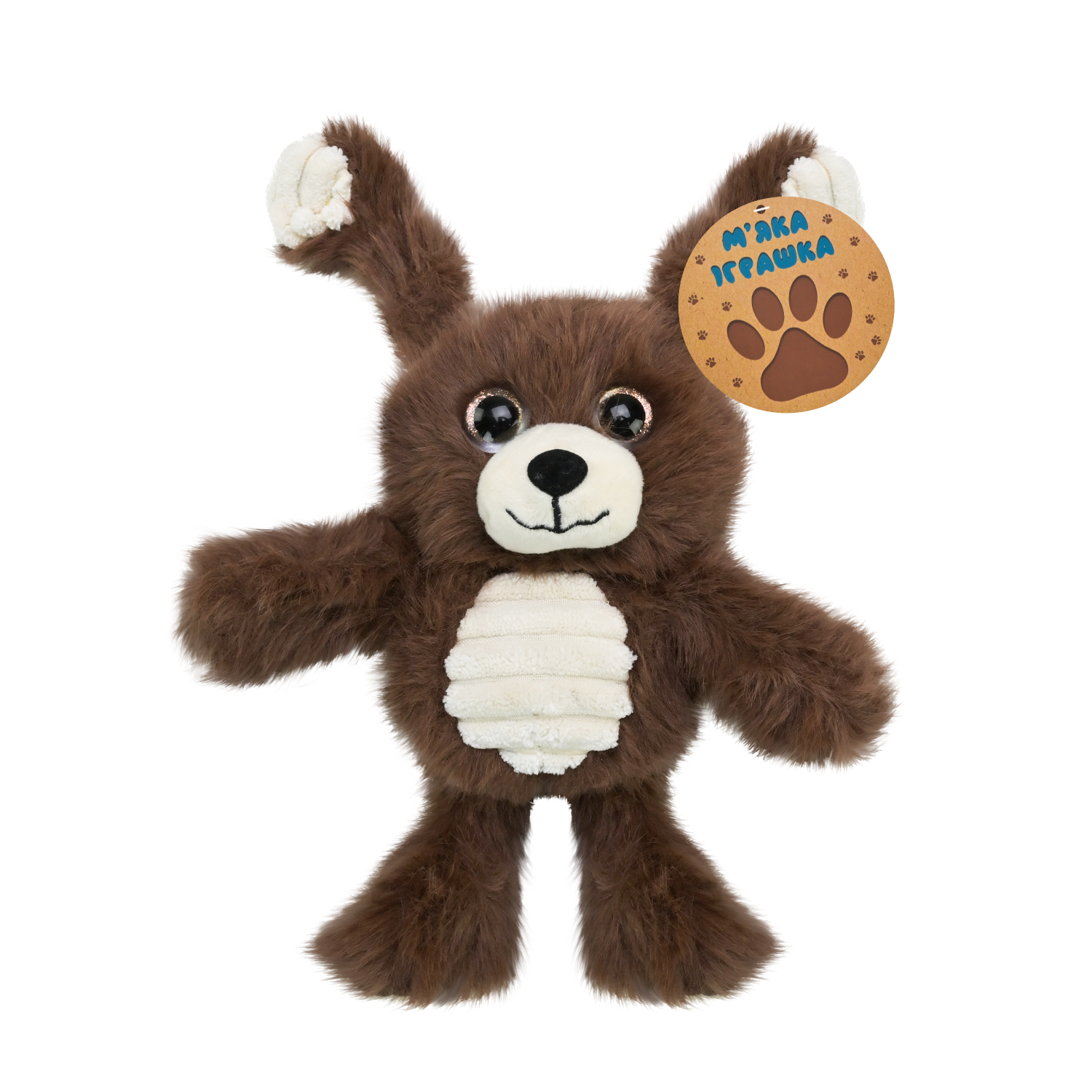 М'яка іграшка-потягушка арт. MJ2406 (48шт) ведмедик 30см