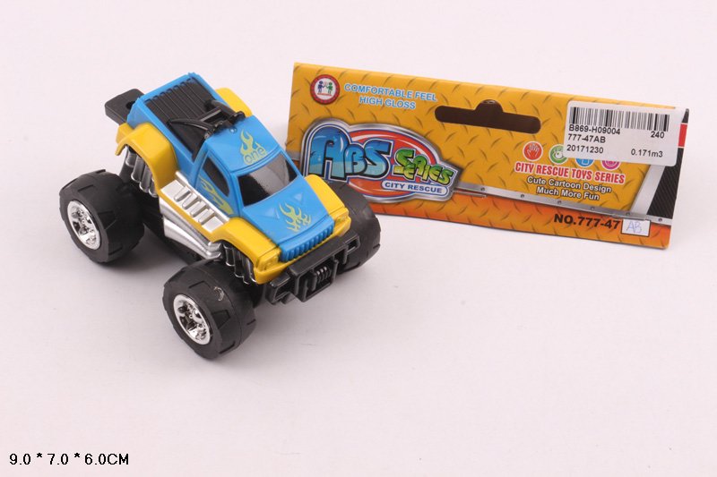 Машина арт. 777-47AB (48шт) пакет 9*7*6см