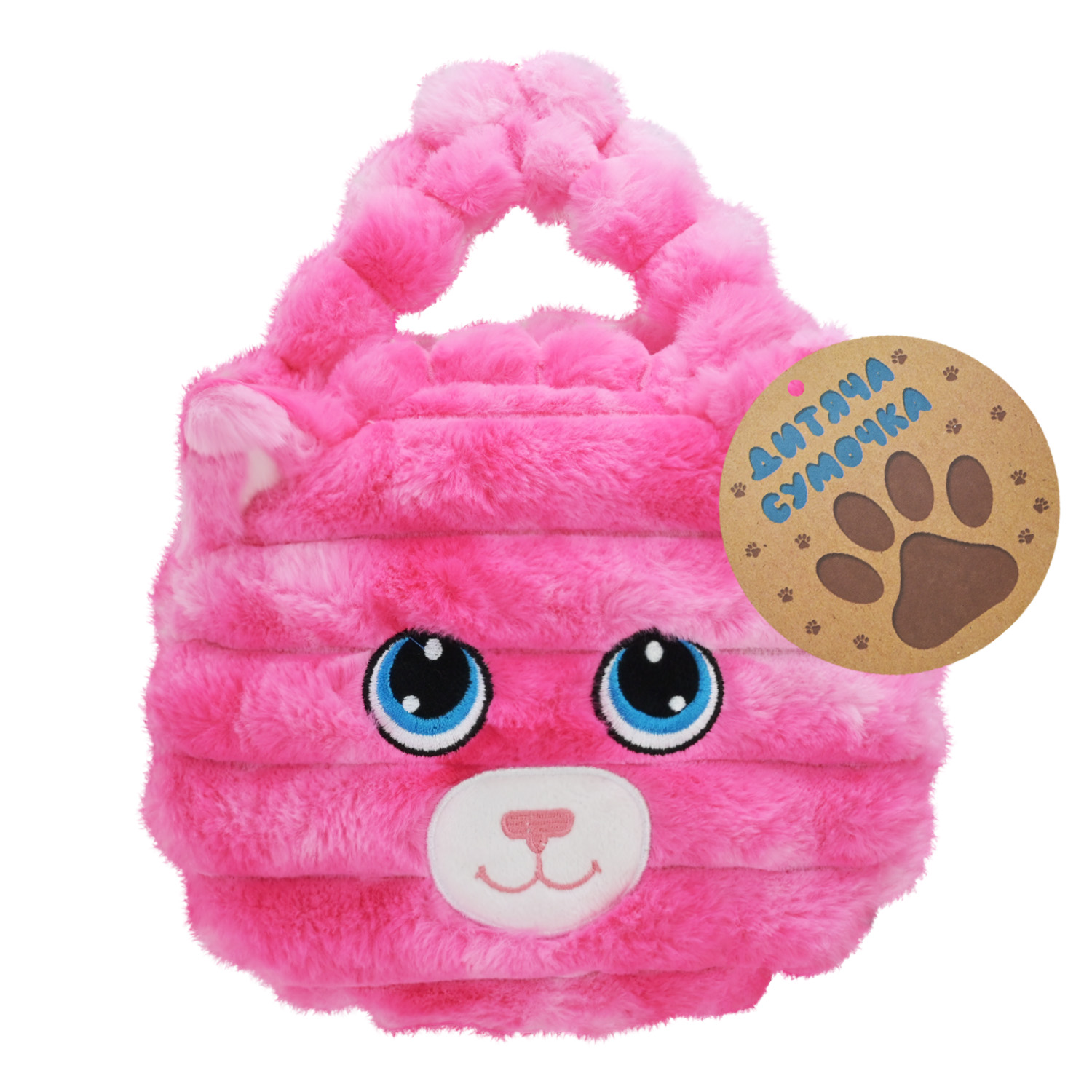 М'яка сумочка арт. MJ2422 (24шт) кішка 22*21 см