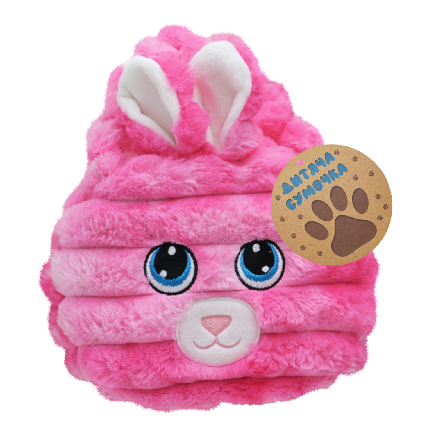 М'яка сумочка арт. MJ2424 (24шт) зайчик 22*21 см