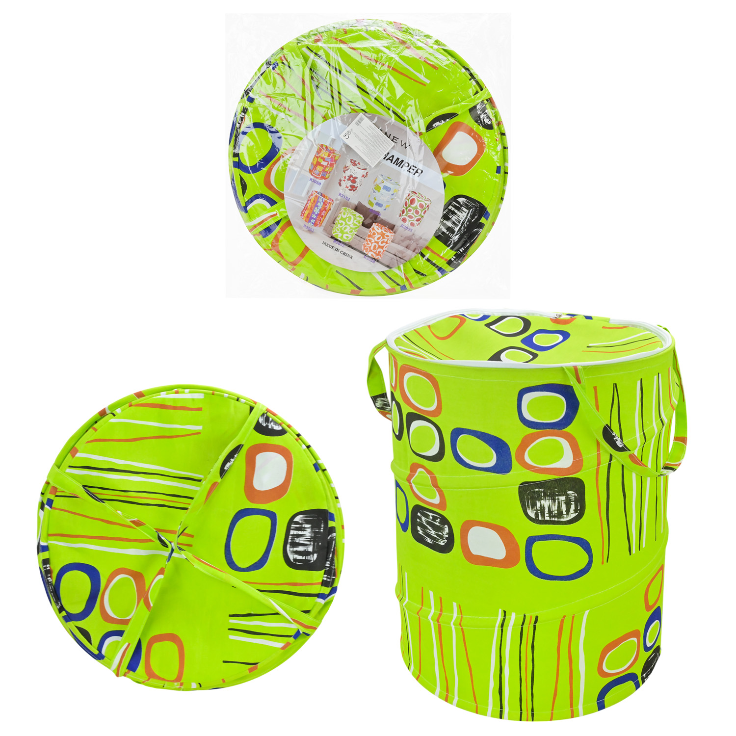 Кошик для іграшок арт. CE150439 (60шт) р-р D41xH50cm, сумка