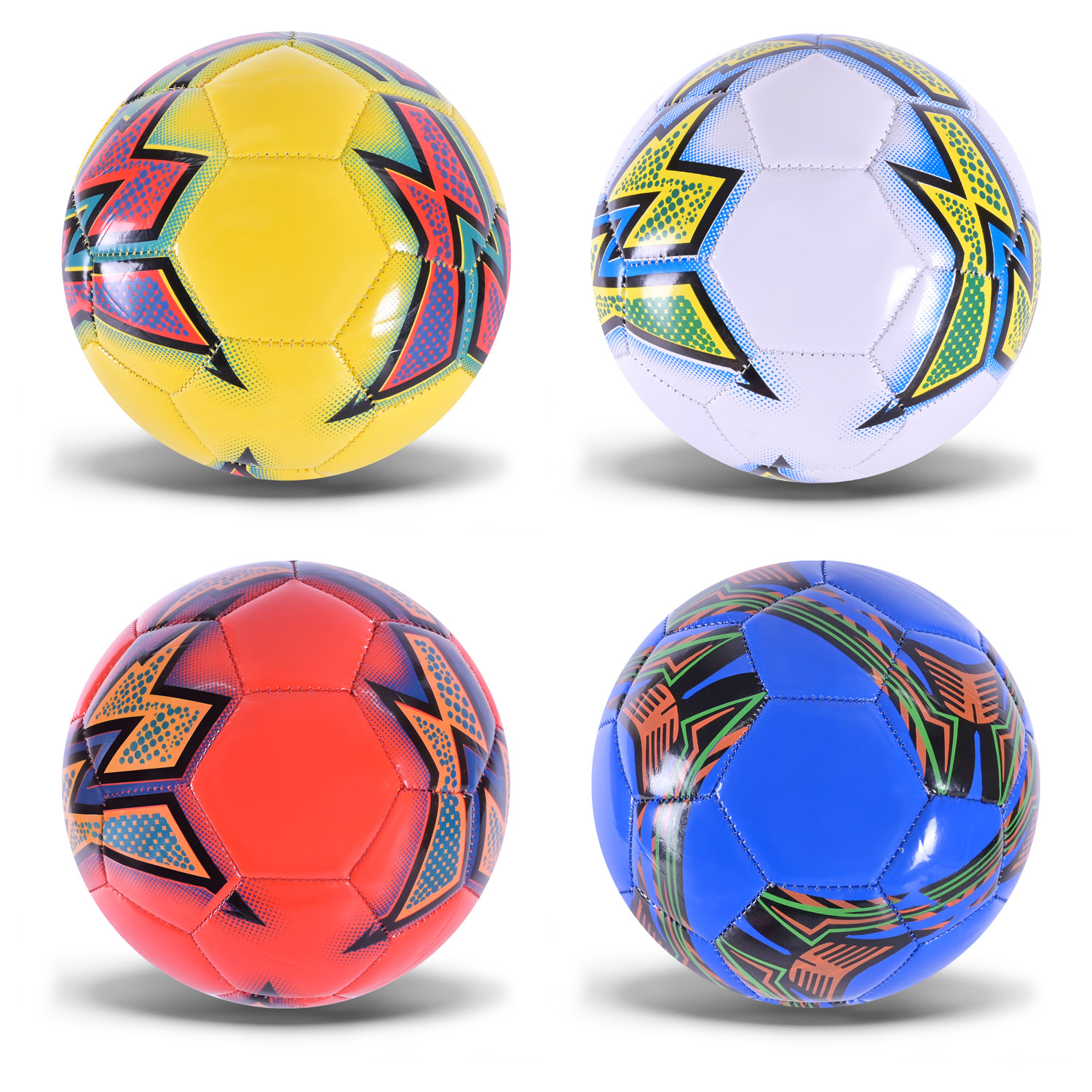 М'яч футбольний  арт. FB24367 (100шт) №3, PVC 150 грамів, 4 кольори