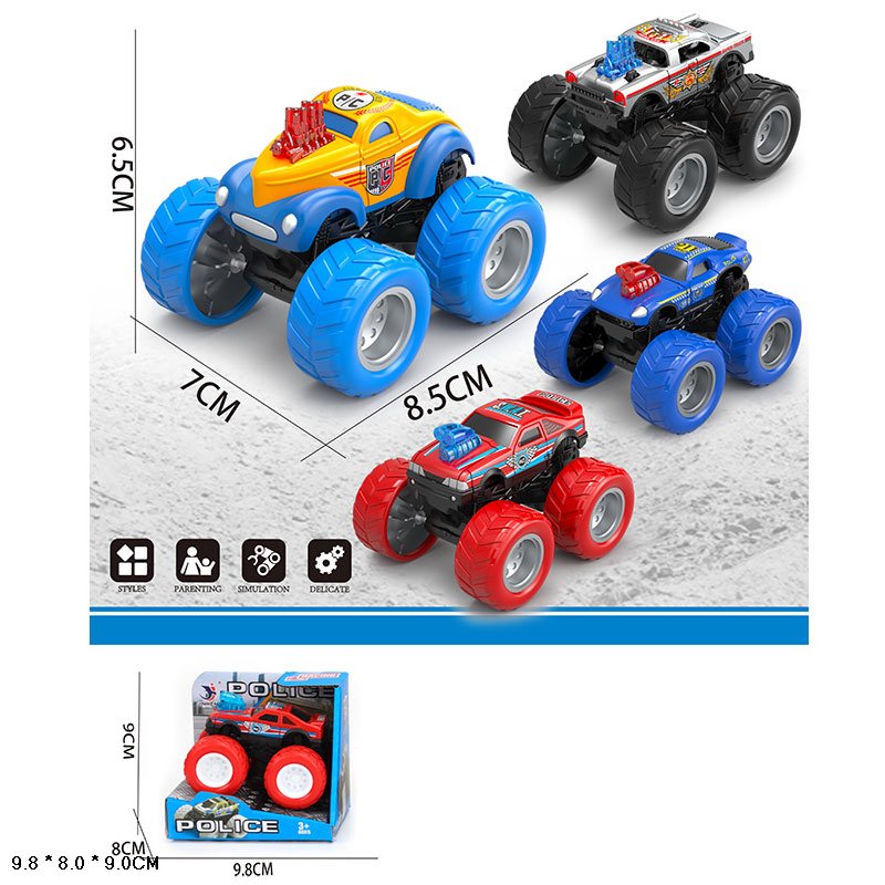 Машина арт. 1199-8A (288шт/2)   інерц.,4кольора, короб. 9,8*8*9см