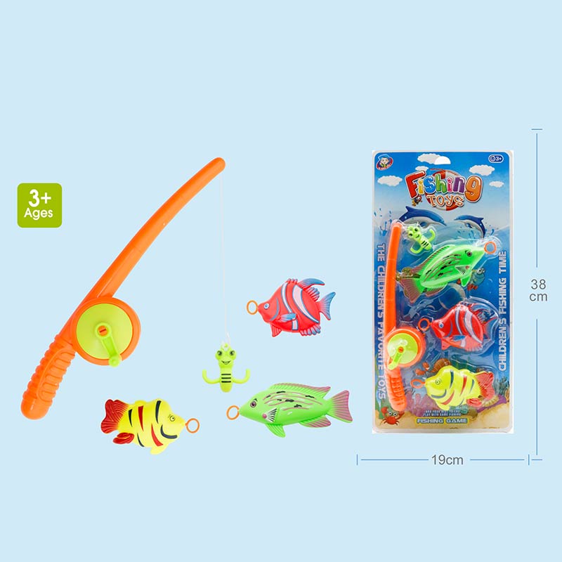 Рибалка арт. KM6852 (KM6852 -KI) (192шт/2) вудка, рибки, планшет 19*38см