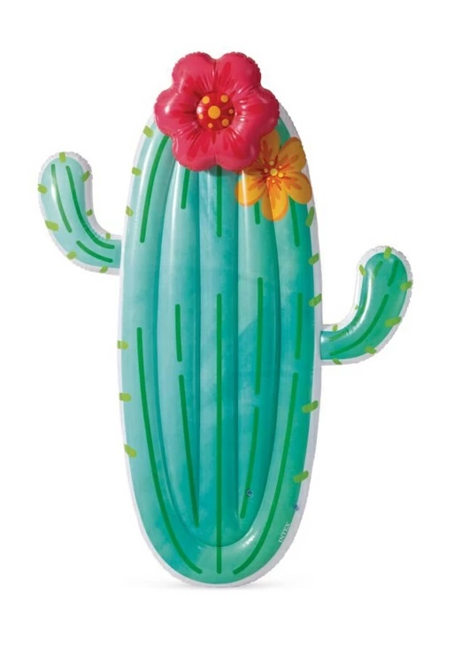 Плiт надувний арт. 58793 (6шт) Кактус 180*130*28 см в кор.