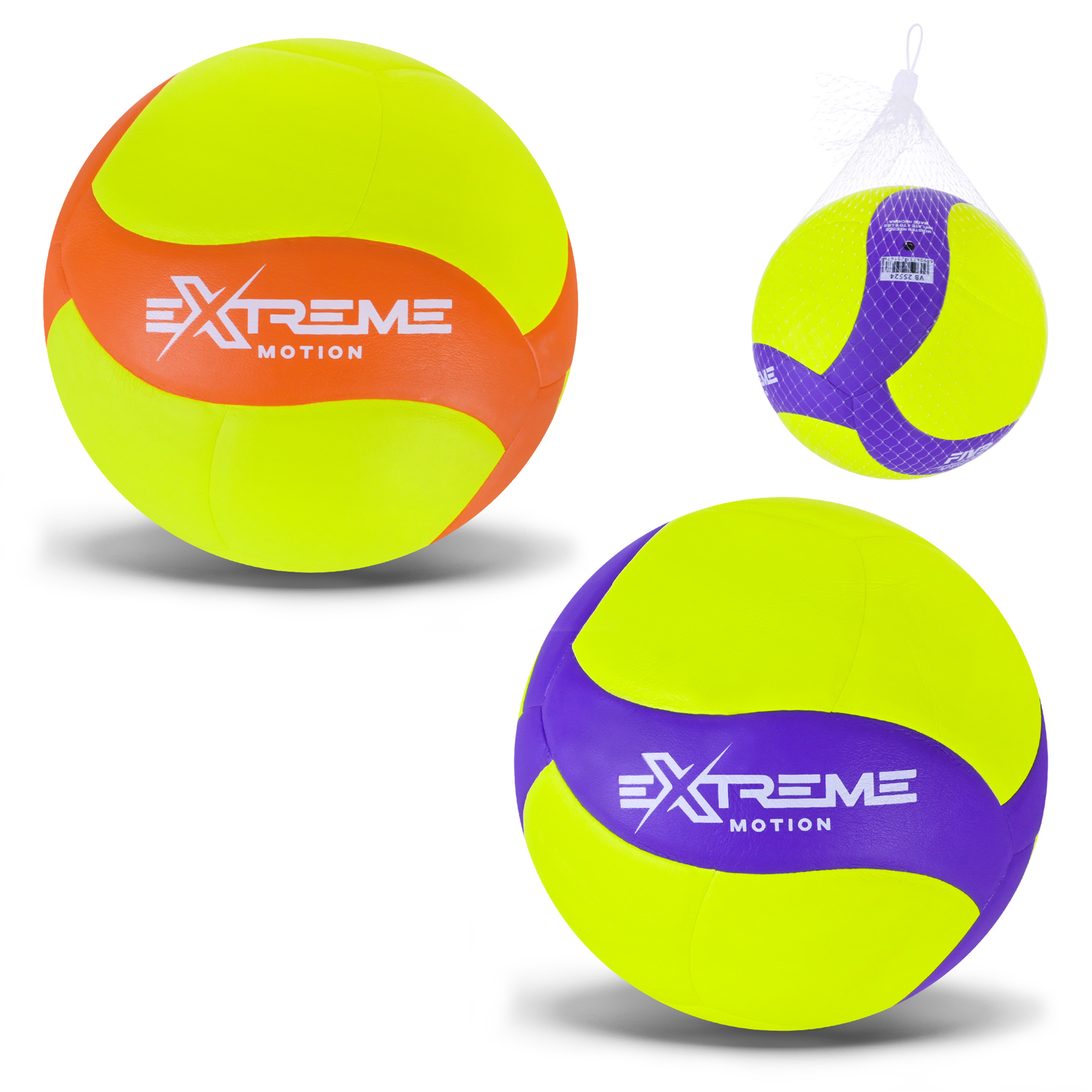 М'яч волейбольний арт. VB25524 (50шт) PU 280 гр, мікрофібра, 3 кольори