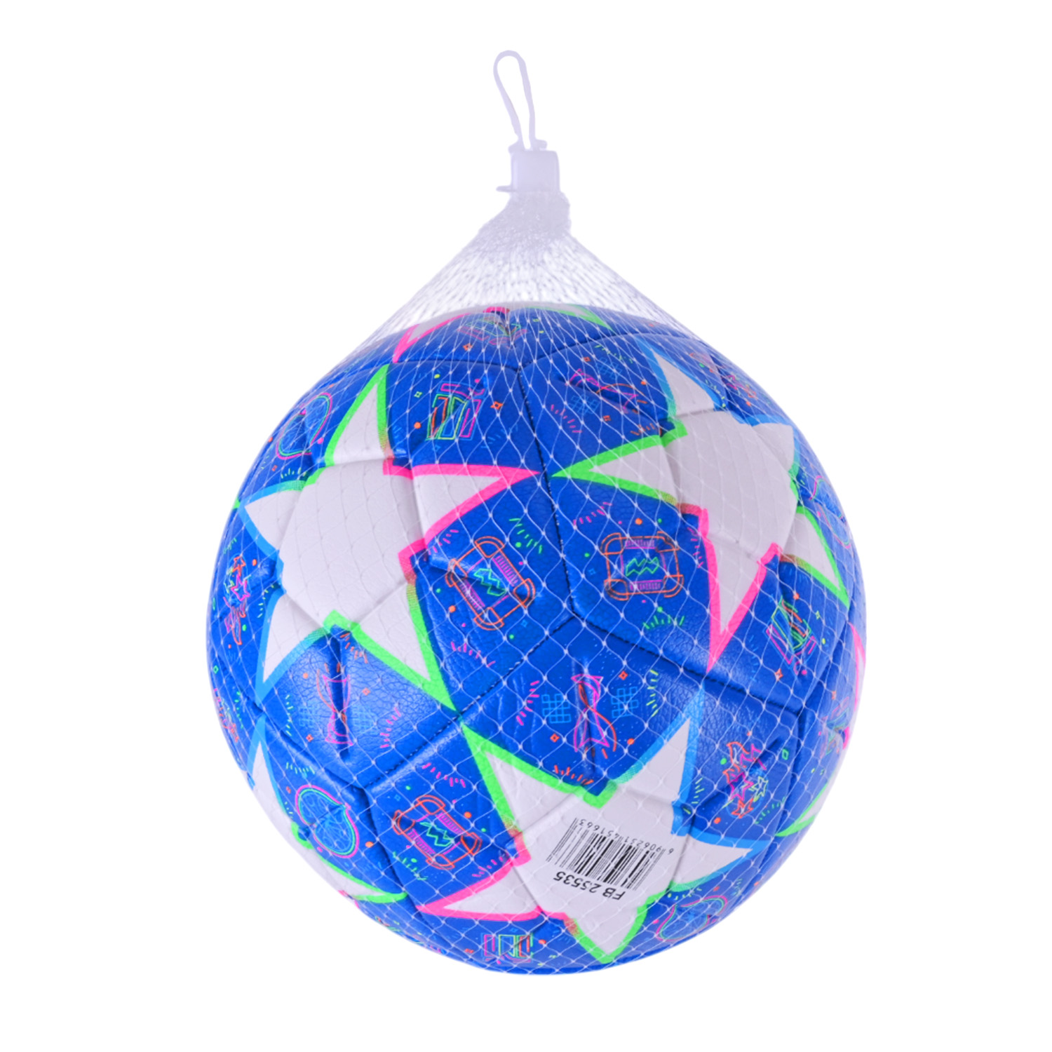 М'яч футбольний арт. FB25535 (60шт) №5 PU 420 g, 2 кольори