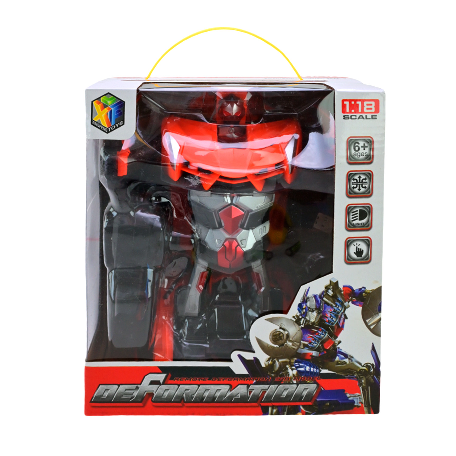 Машина-трансформер р/к арт. 27-6KX (48шт/2) акум. світ., USB-зарядка, короб. 22,5*9*5см