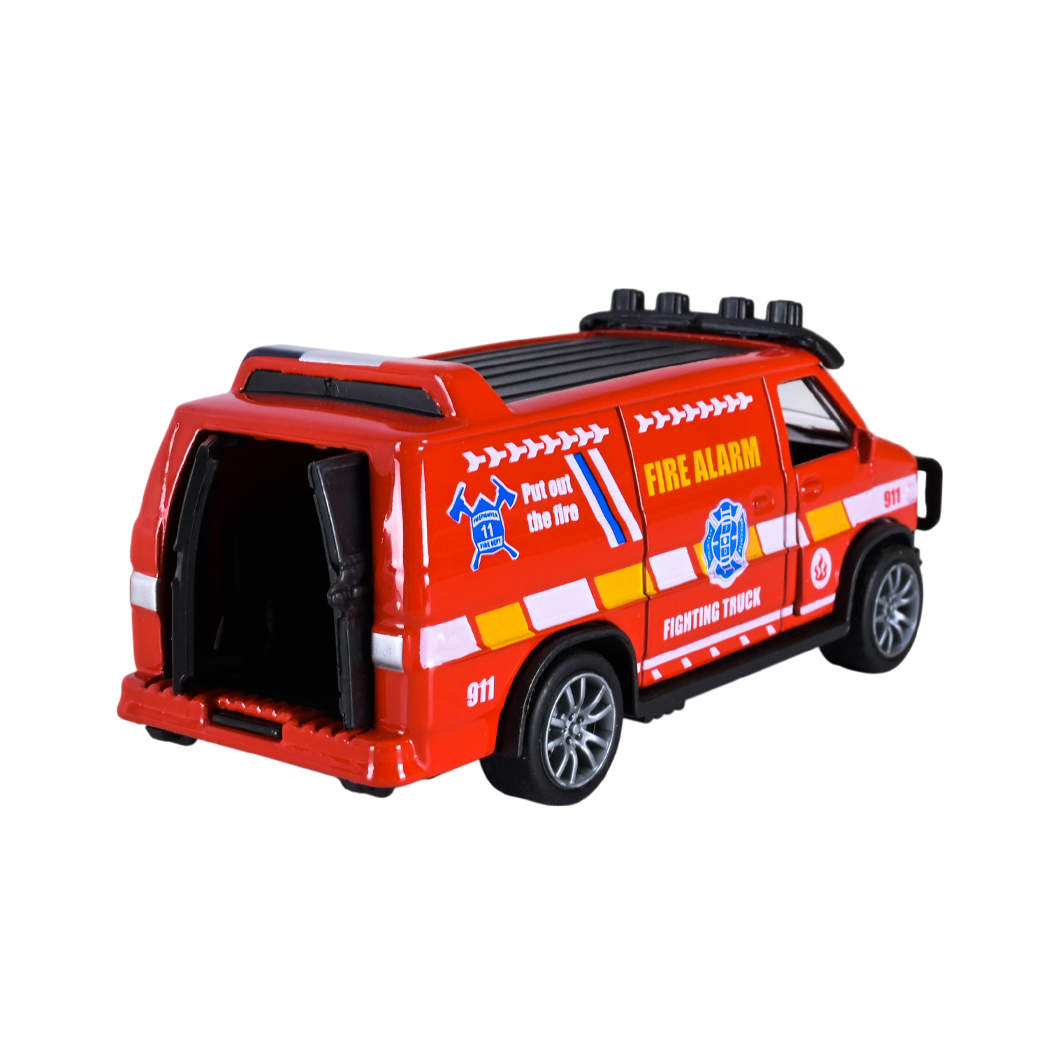 Машина мет. АВТОПРОМ арт. AP74206 (48шт) 1:32,3 цвета,откр.двери,батар.,свет,звук,короб. 15*6,5*7см