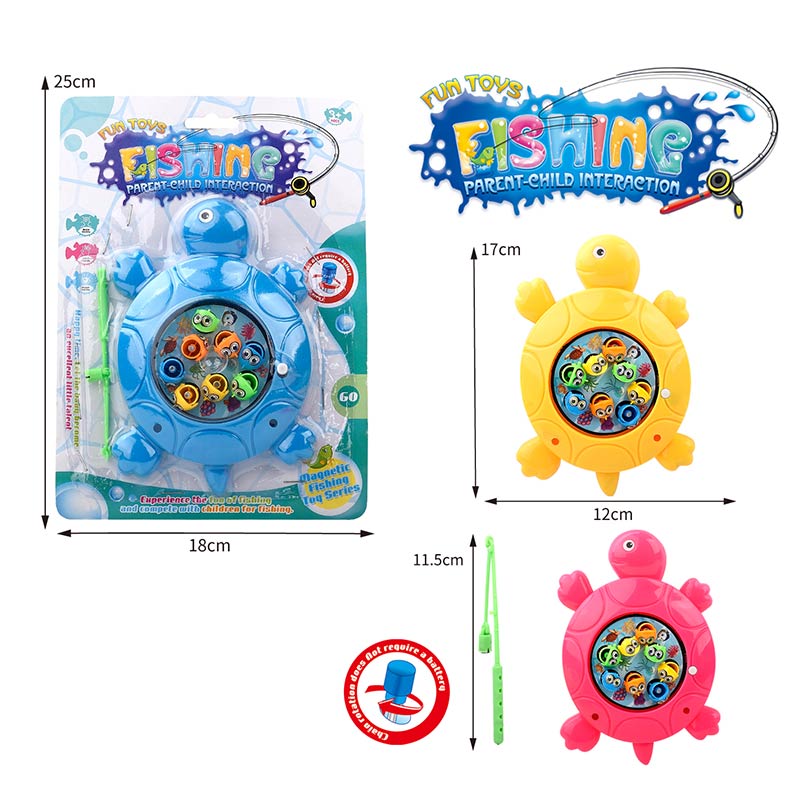 Рибалка заводна арт. 4010 (300шт/2) 3 кольори мікс, вудка, рибки,р-р 12*17см, планшет 25*18см