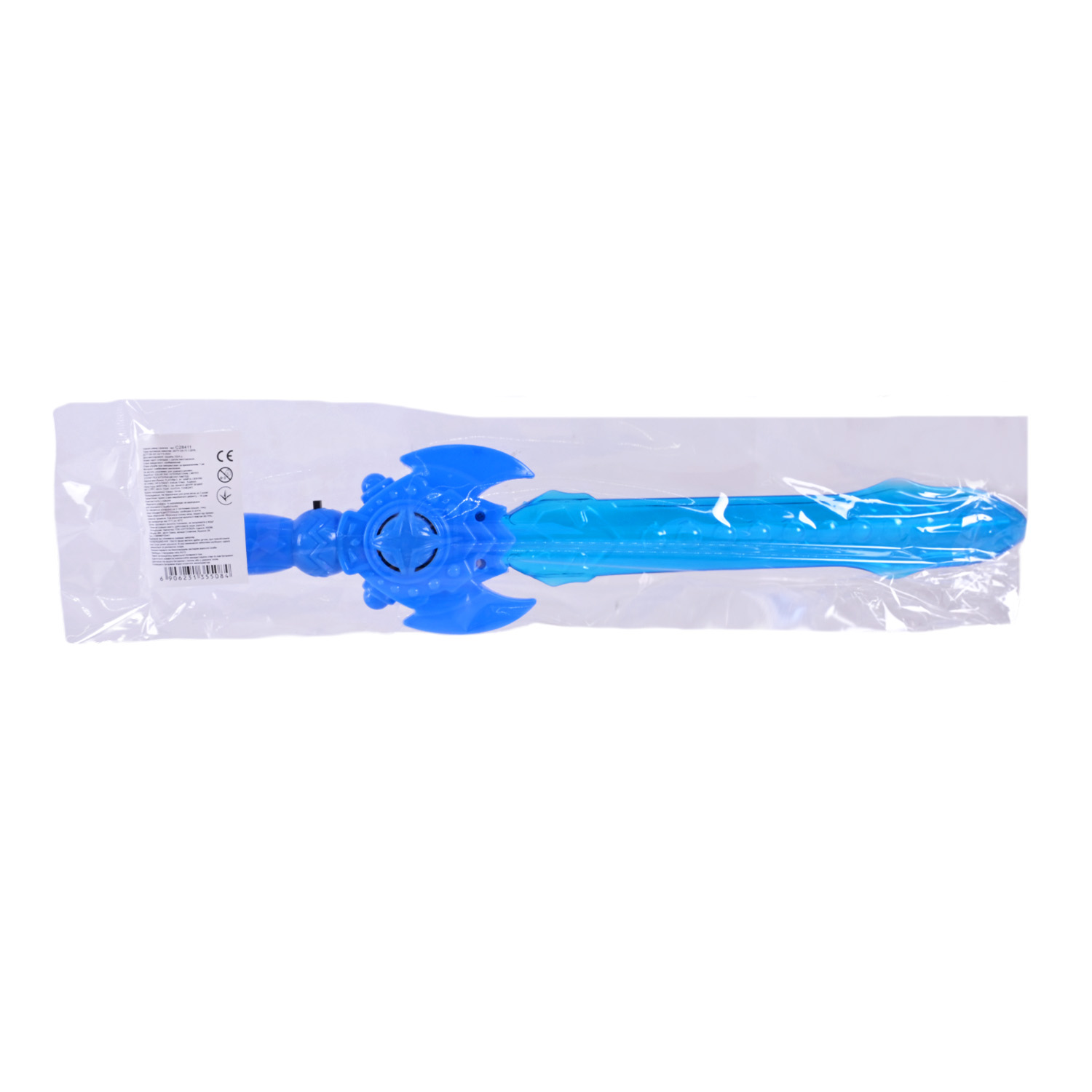 Іграшка зі світлом арт. C28411 (480шт) меч 38*9см 4 мікс 3 кольори у пакеті 11*4*42 см