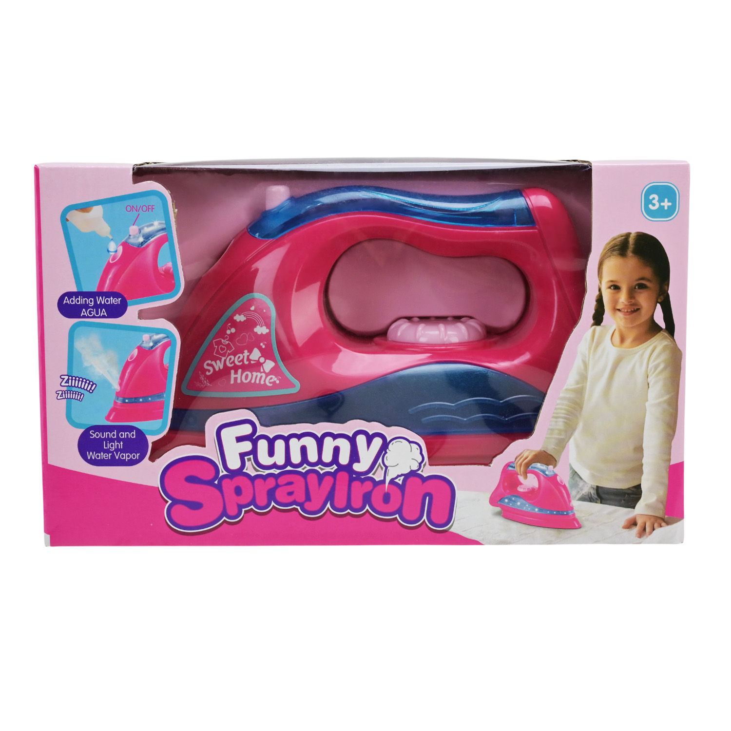 Праска арт. 018-31 (60шт/2) батар. світло, звук, пара короб. 23*11*13см