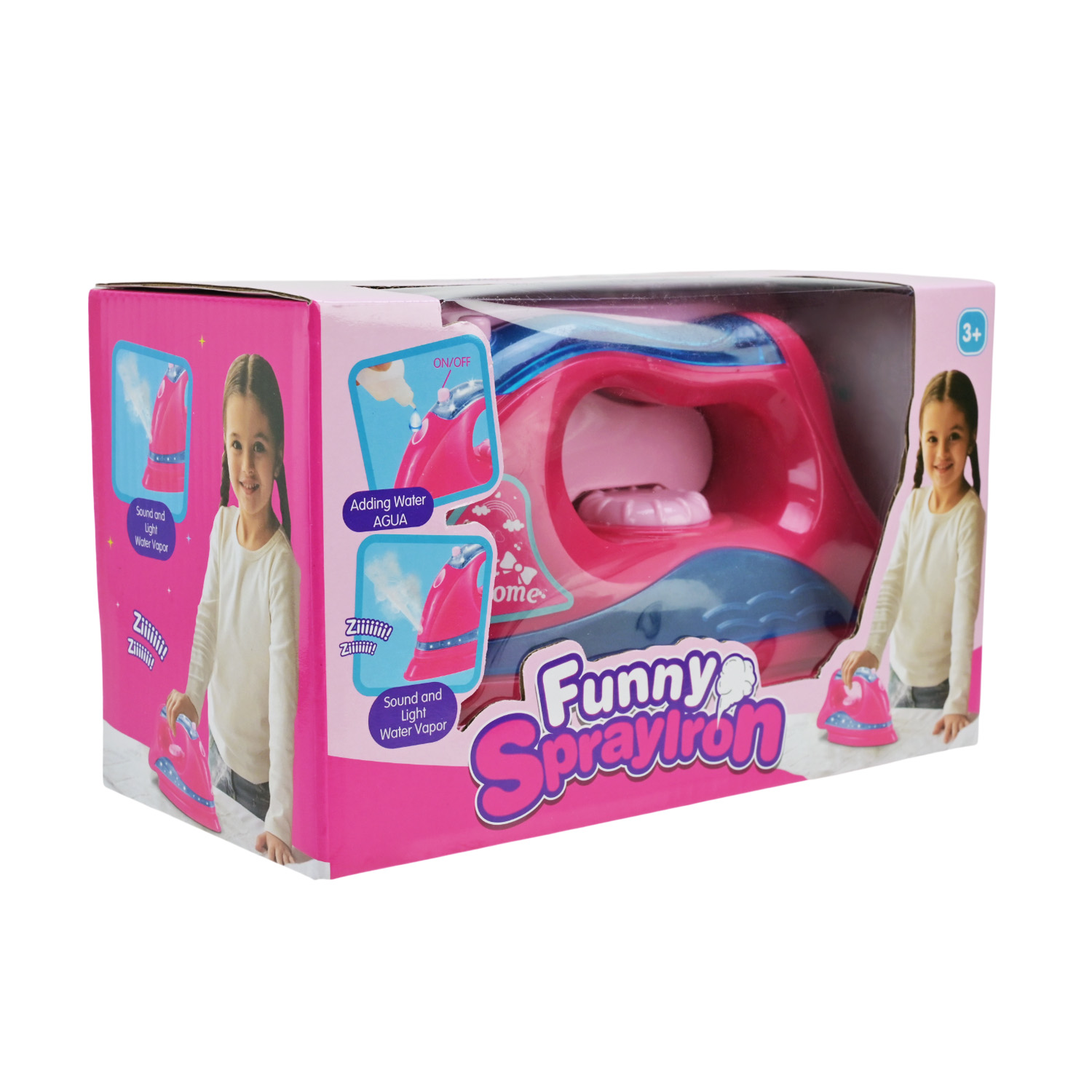 Праска арт. 018-31 (60шт/2) батар. світло, звук, пара короб. 23*11*13см