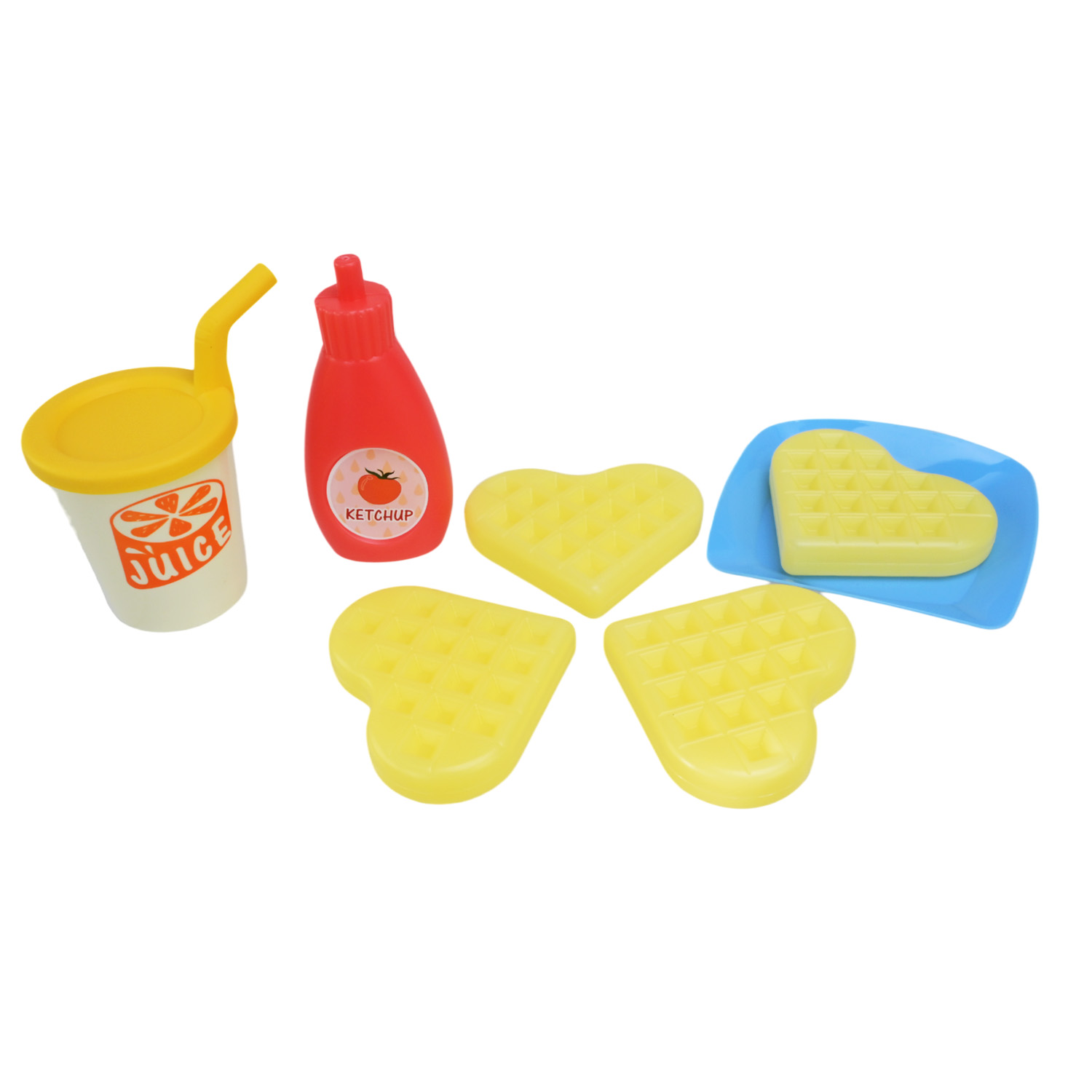 Вафельница арт. LD-662A/B (36шт/2) батар. мікс 2 види, змінює колір,аксес, світло, звук короб. 33*28*6,6см