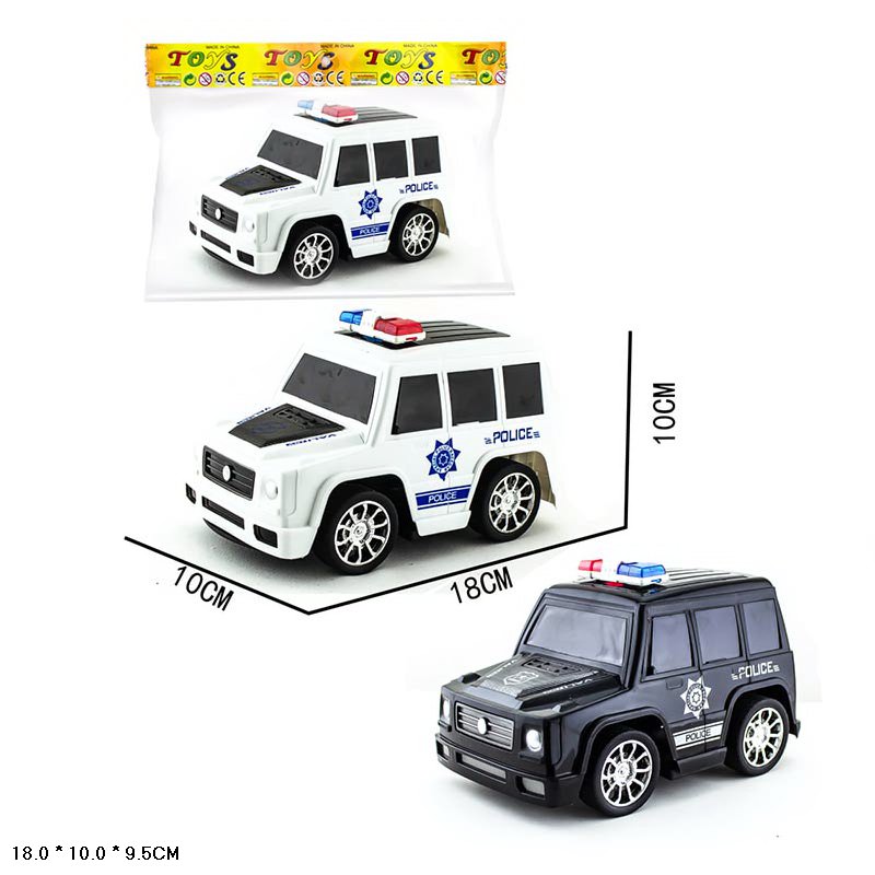 Машина поліцейська арт. 12027-5 (240шт) 2кольори, пакет 18*10*9,5см