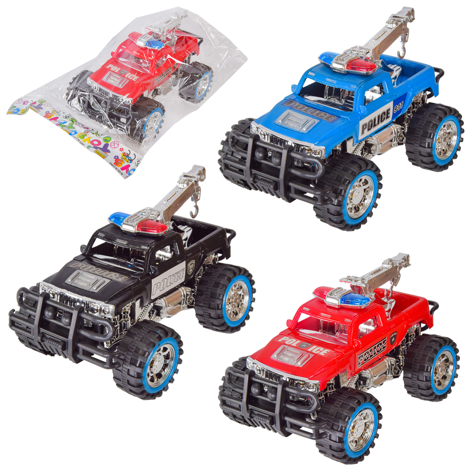 Машина поліцейська арт. 288-14 (144шт/2)    пакет 20*12,5*11,5см