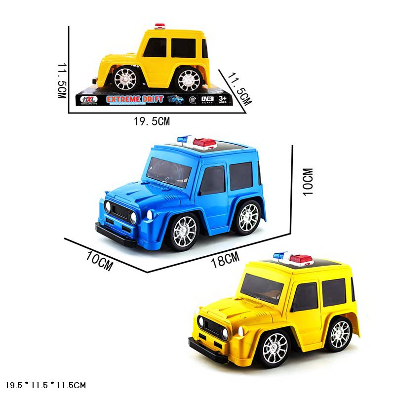 Машина поліцейська арт. 12026-4 (180шт/2)   2кольори,  пакет 19,5*11,5*11,5см