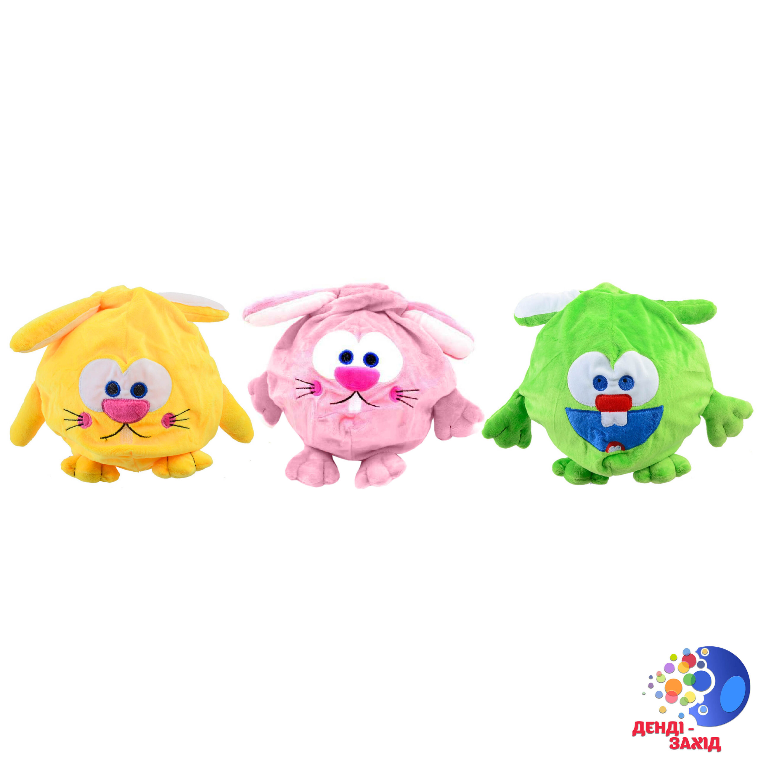 Іграшка-м"ячик "Зайчик" 9-16A/17A/18A р.22,5*22,5*22,5см