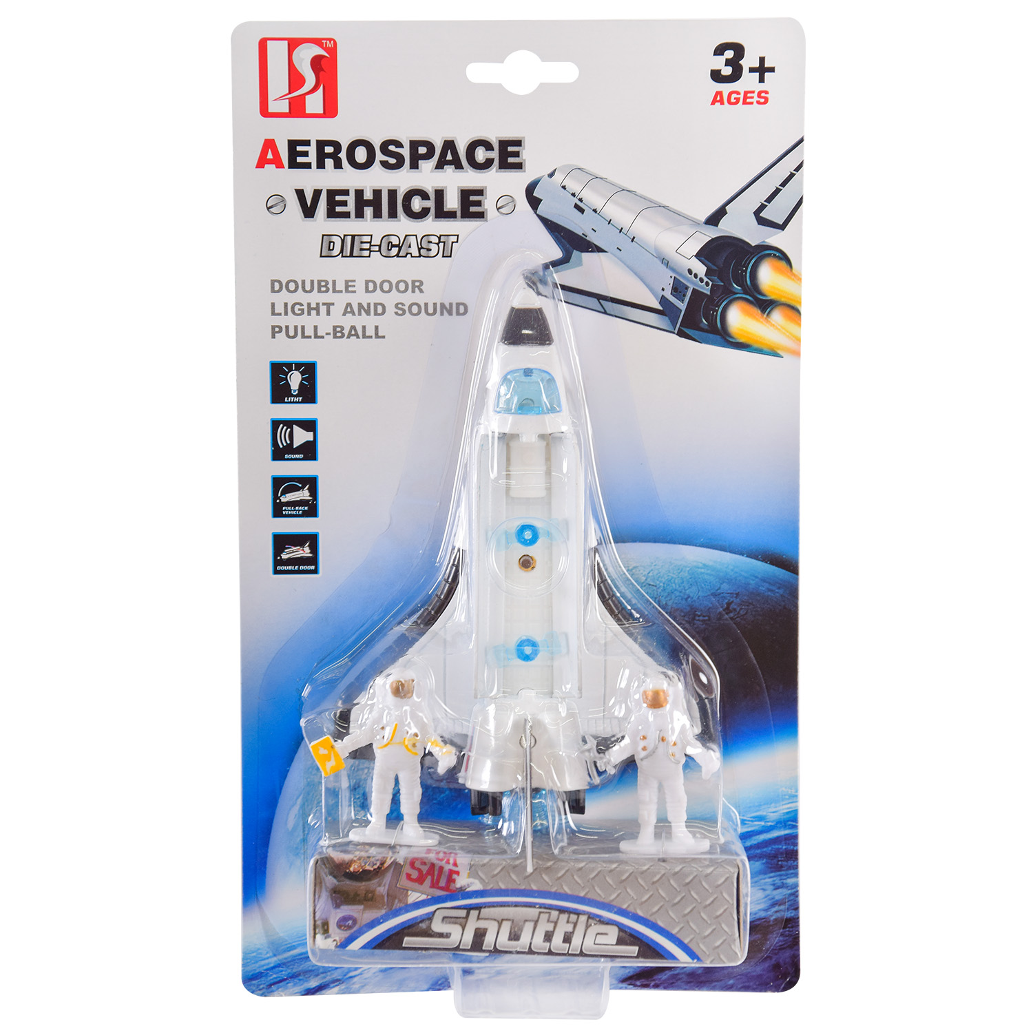 Іграшковий набір метал арт. HF9004 (120шт/2) Космічний простір планшет. 15*26*6 см