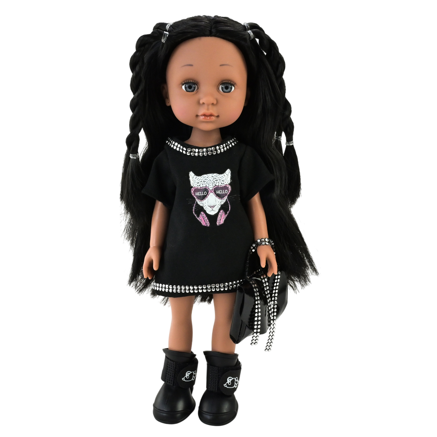 Лялька арт. A925C (48шт/2) мікс 4 види, в стильному вбранні короб. 37,3*7,6*12,5 см