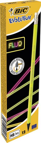 Олівець "Еволюшн Флуо", з гумкою