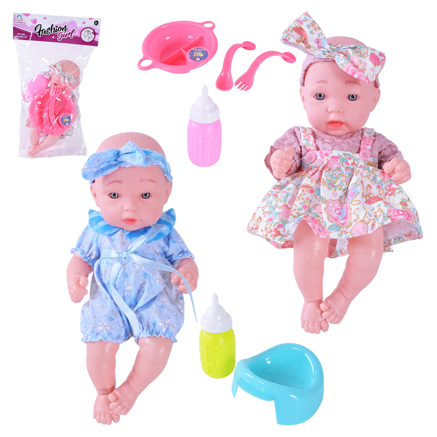 Лялька арт. H01-36/41 (96шт/2)   мікс 2 види,аксес пакет 15*9*29см