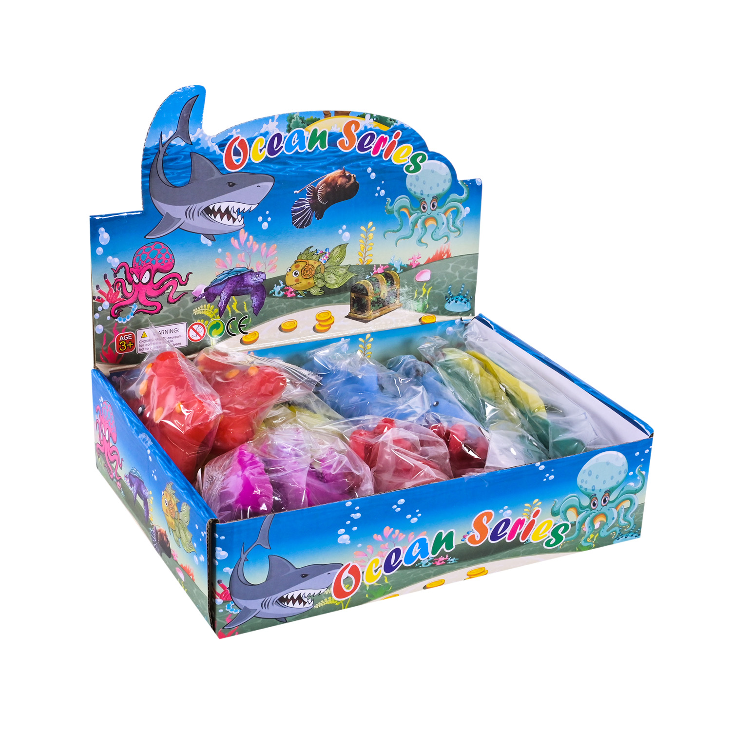 Іграшка антистрес арт C2971 (144шт) 6 мікс в дисплеї, 12шт дисплей бокс 27*20*7 см