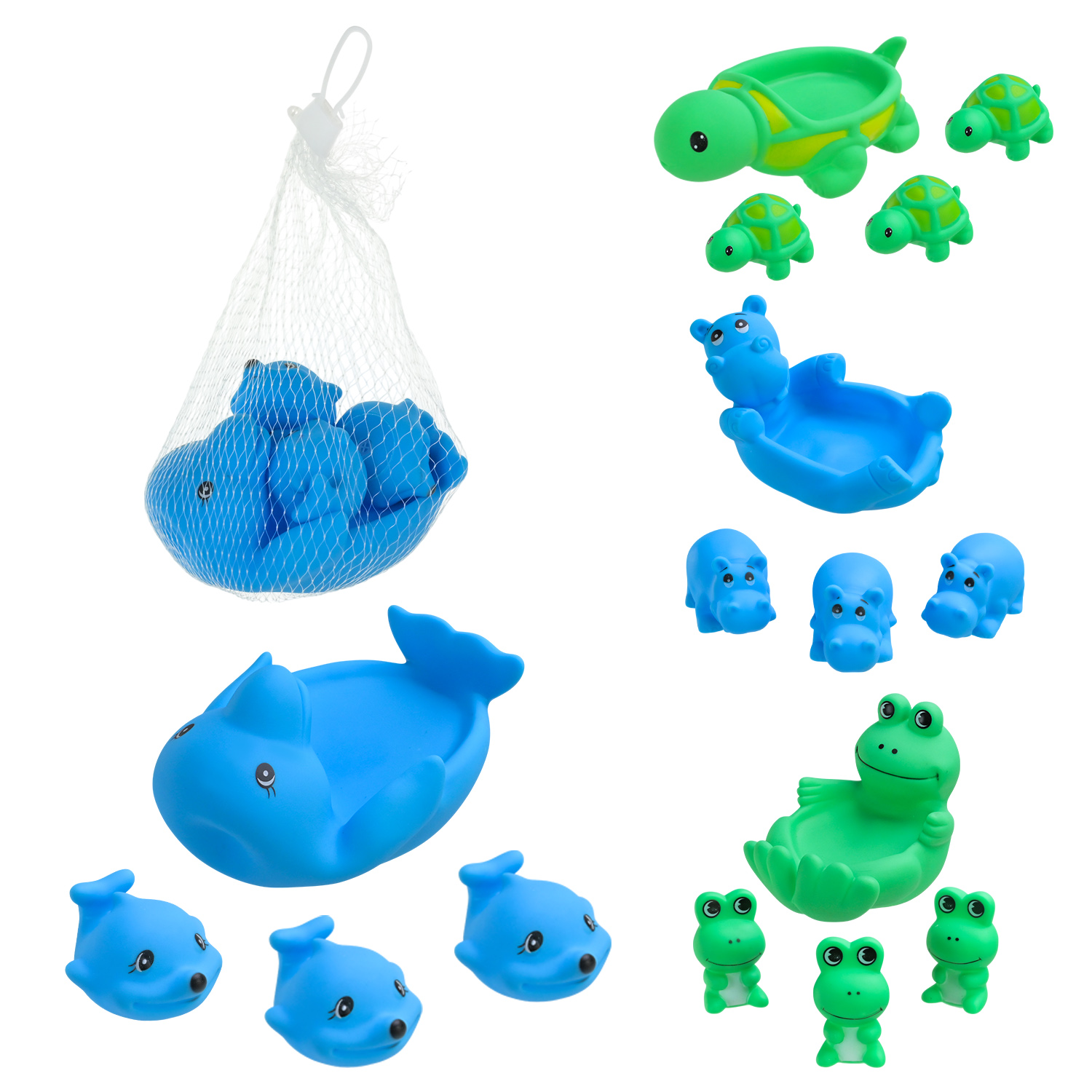 Пискавка арт. SG-2247/49/50/52 (216шт/2) 4 види мікс, сітка 14*11*8,5см