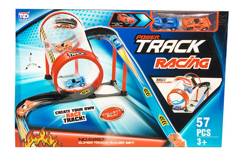 Трек арт. 68831 (12шт) 57елементів, короб.55*35*8см