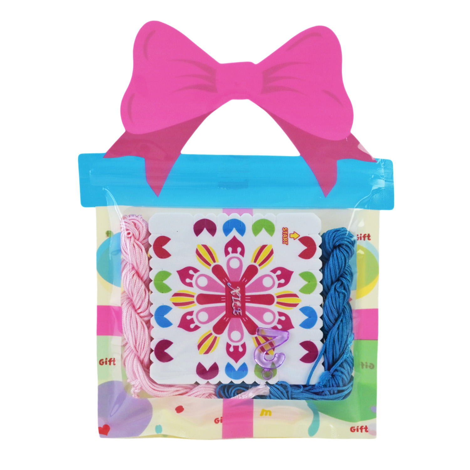 Набір для творчості арт. 22226/27/28/29 (360шт/2) 4 види мікс, пакет 25*19см