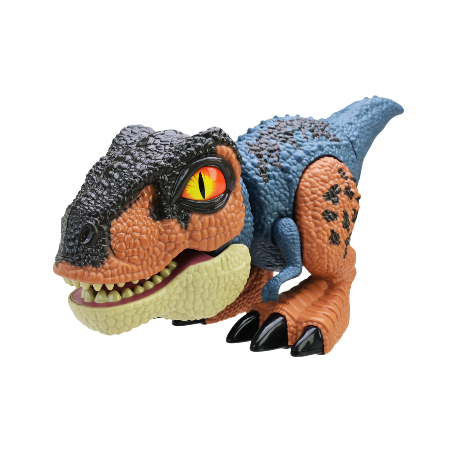 Тварина динозавр арт.QX043 (48шт) 2 кольри мікс, батар, світло, звук, р-р 11*26,5*13см у короб. 27*12*17 см.