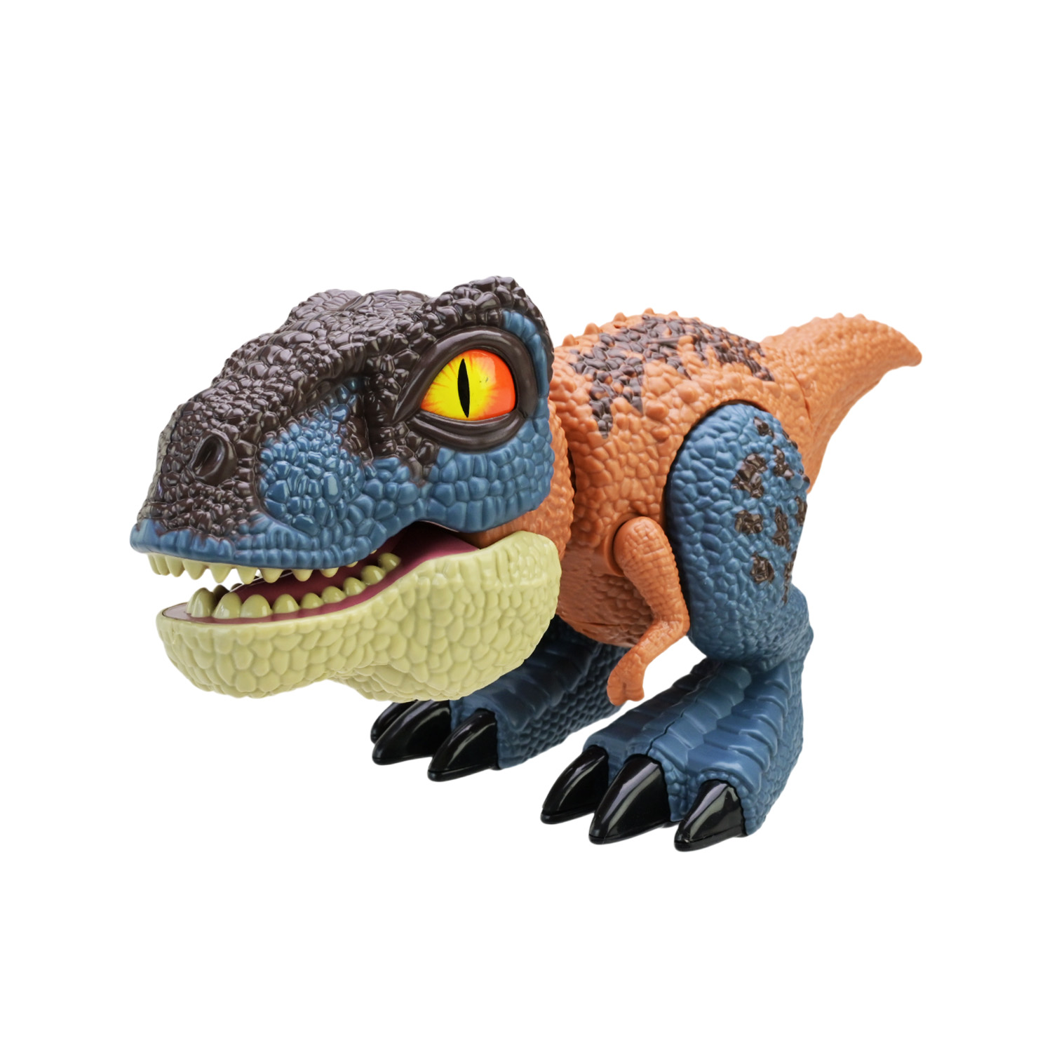 Тварина динозавр арт.QX043 (48шт) 2 кольри мікс, батар, світло, звук, р-р 11*26,5*13см у короб. 27*12*17 см.