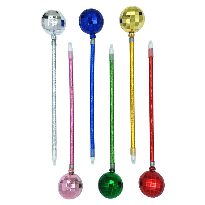 Ручка дитяча з паєтками Куля