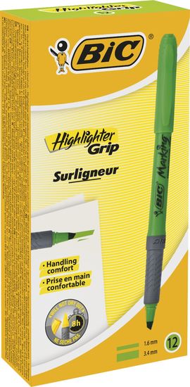 Текстовиділювач Гріп зелений