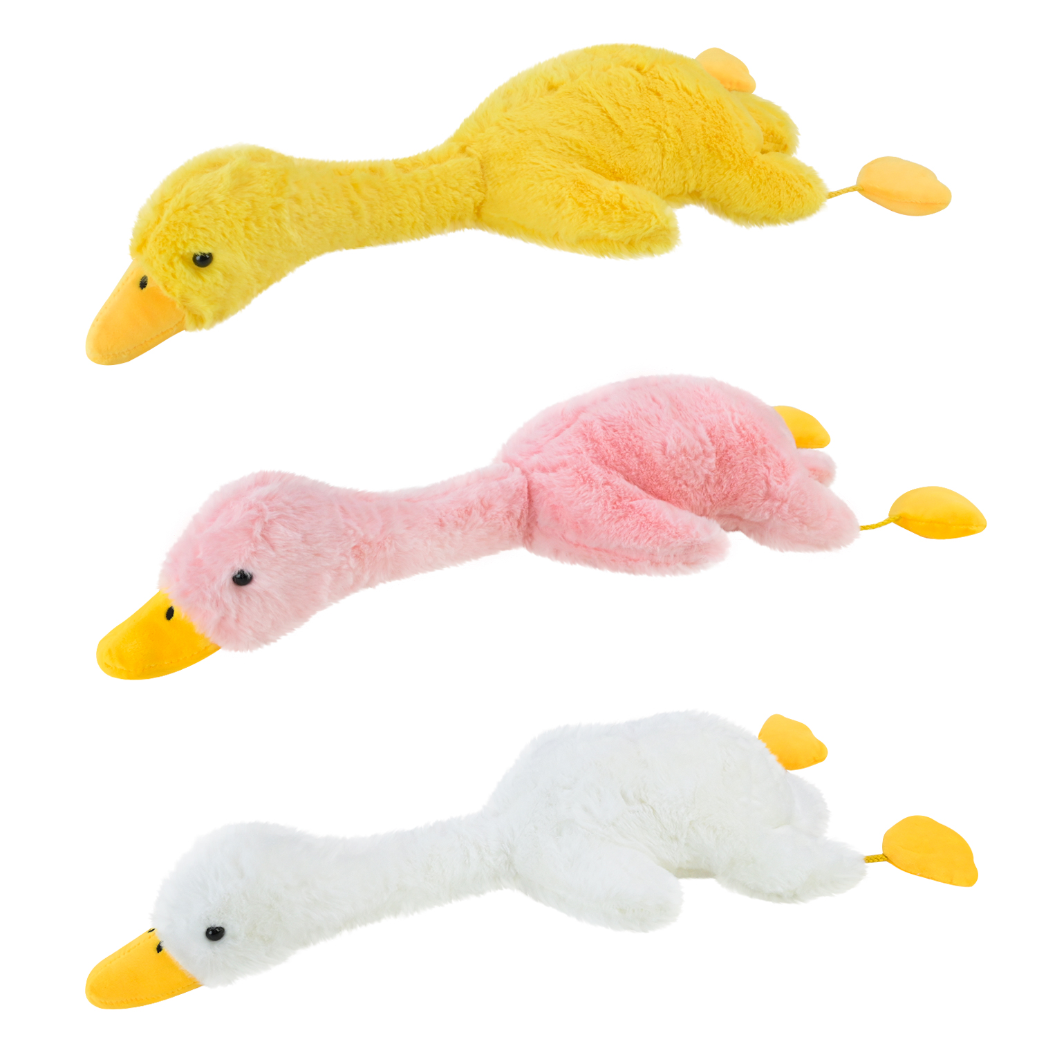 М'яка іграшка арт. K46702 (60шт) гусак 55см 3 кольори