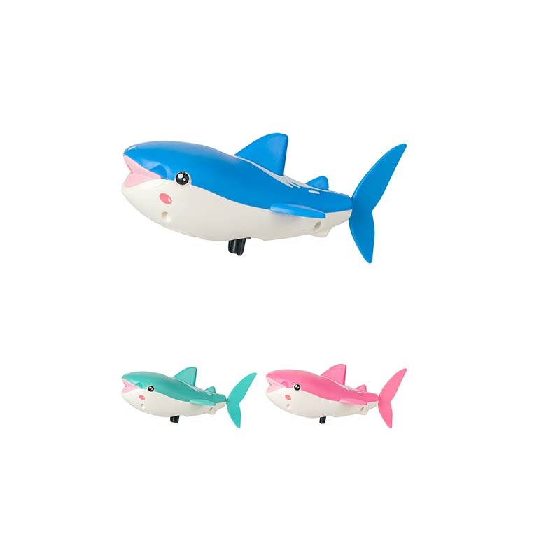 Водоплавні іграшки арт. 562 (720 шт/4) акула заводна,3 кольори мікс, пакет 15*10см