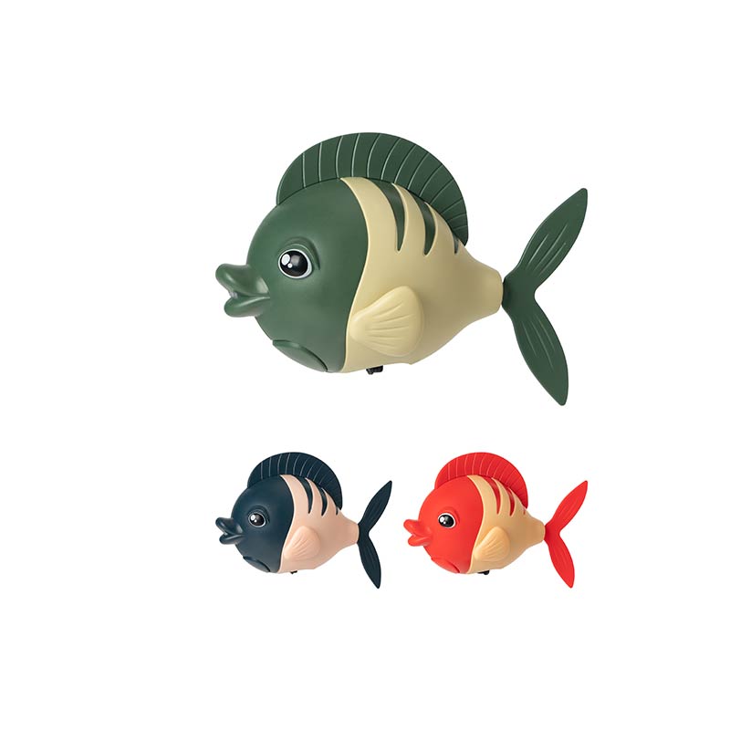 Водоплавні іграшки арт. 563 (720 шт/4) рибка заводна,3 кольори мікс, пакет 15*10см