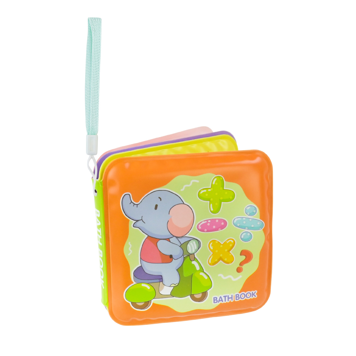 Іграшка для купання арт. 85D-22/23/24 (608шт/2)книжки 3 види мікс, пакет 12*6*16см