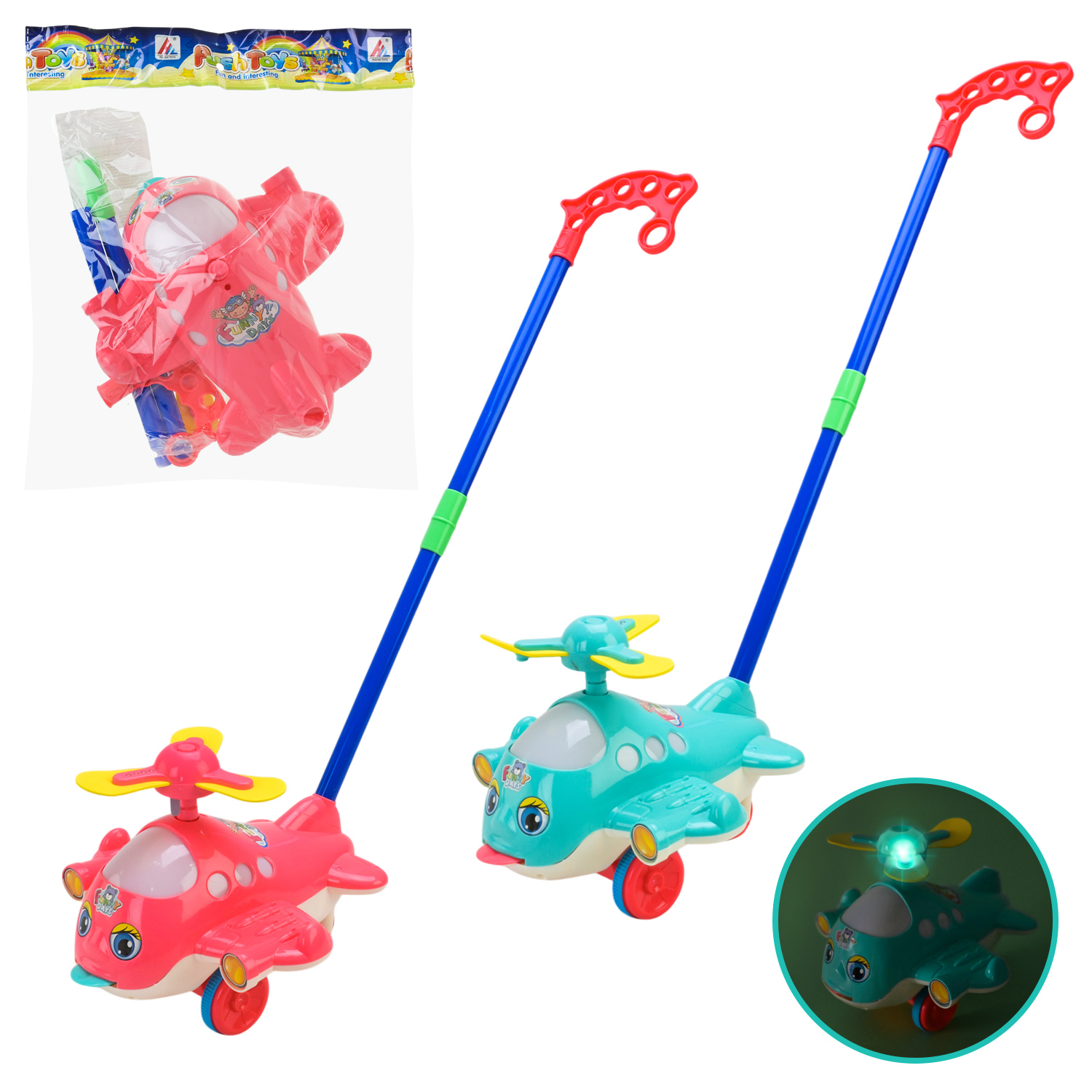 Каталочка арт. 8500B (72шт/2) 2 кольори мікс, пакет 21*22*15см