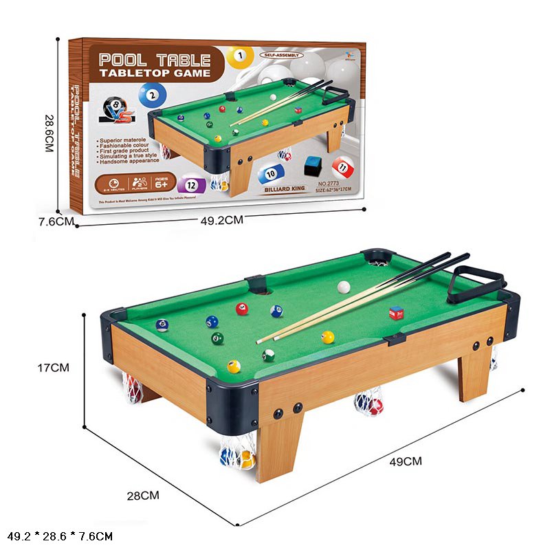 Більярд 2774 (12шт) короб. 49,2*28,6*7,6см