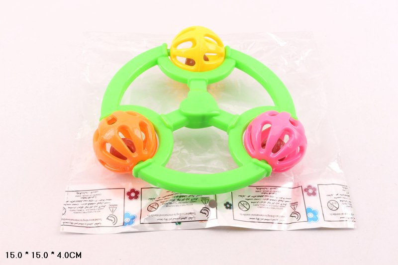 Брязкальце у ручку арт. 2099-1 (600шт/2) пакет 15*15*4см