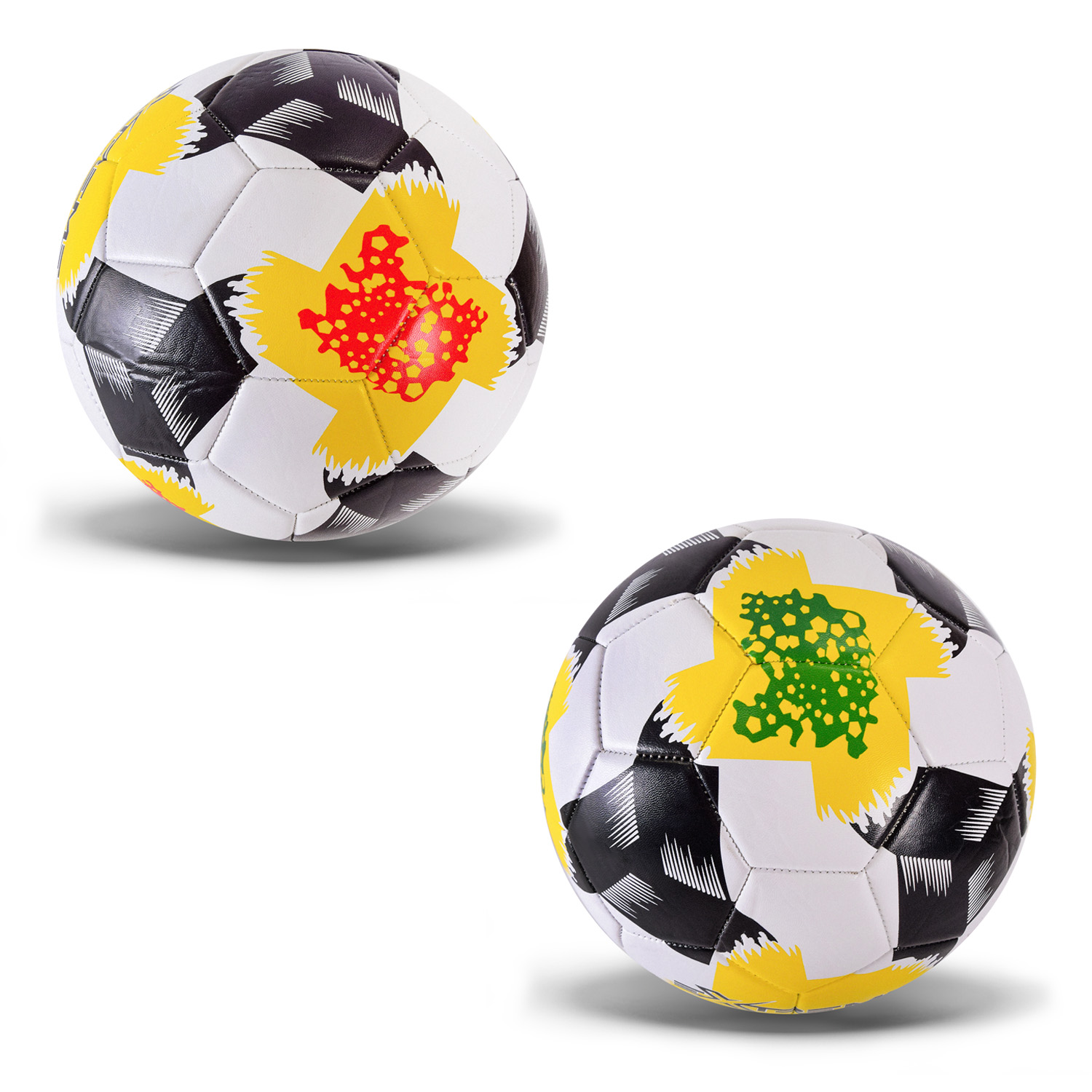 М'яч футбольний  арт. FB1386 (60шт) Extreme motion №5 PVC 340 грамiв,сiтка+голка,2 кольори